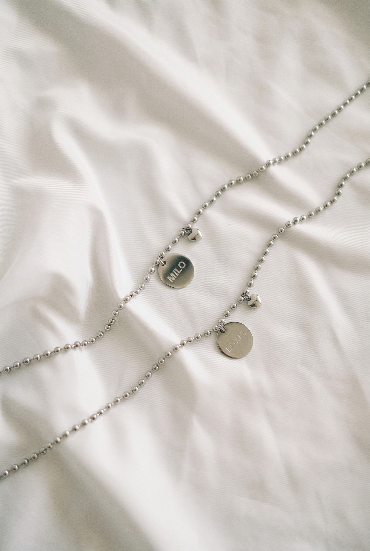 CIRCLE BALL CHAIN NECKLACE (CUSTOM)