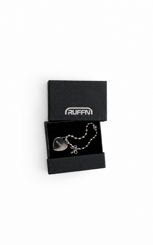HEART BALL CHAIN NECKLACE (CUSTOM)
